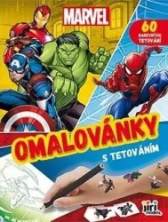 Marvel omalovánky s tetováním