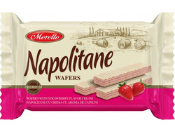 Napolitane oplatky s jahodovým krémem 75 g