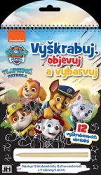 Tlapková patrola - Vyškrabuj, objevuj, vybarvuj